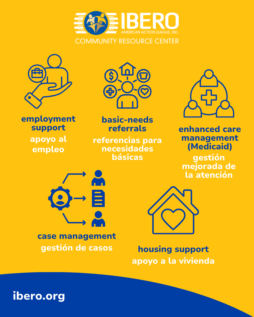 IberoRoc's tweet photo. Looking for support or a fresh start? The Ibero Community Resource Center (CRC) is here to help you move forward!

Tag someone who could benefit from these resources 💙💛
Learn more: https://t.co/3Q48w2Yljg

#IberoCRC #RochesterNY https://t.co/B2Eo2n59N5