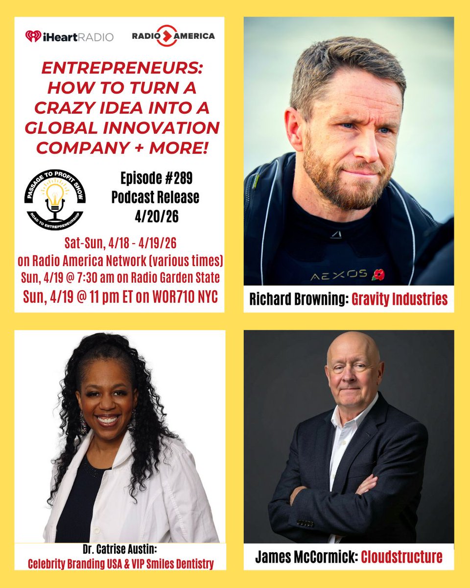 Passage to Profit Show - Road to Entrepreneurship tweet media