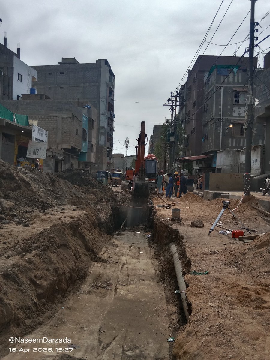Today work at
Haji peer muhammad road UC 08 
#LTP
#LyariTransformationProject
