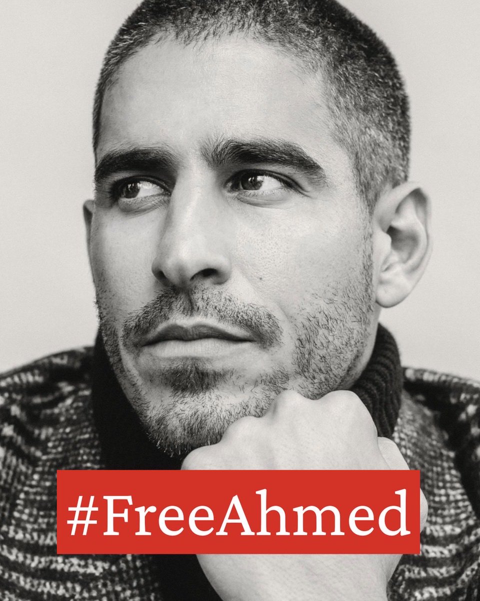 caitlynbecker's tweet photo. Ahmed Shihab-Eldin, an American journalist, has been detained for 46 days in Kuwait under new security and fake news laws. The Kuwaiti government must release our friend &amp; colleague immediately. Journalism is NOT a crime. Sign the petition: https://t.co/Cjt0EH837A #FreeAhmed https://t.co/lqtpp68Y4w