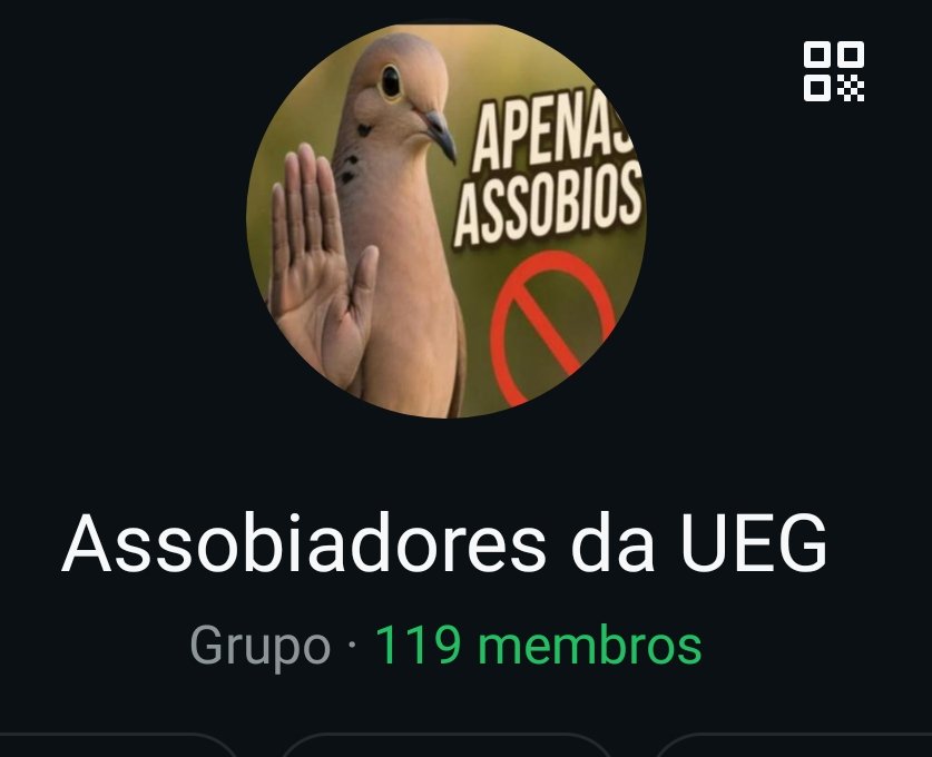 "porra, me colocaram em mais um grupo da faculdade, q karaí q é agr?!"
- Vou ver.. o grupo: