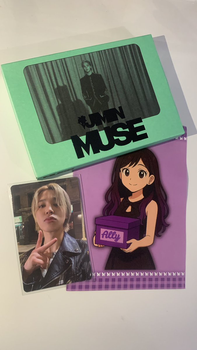 VENDA NACIONAL 🇧🇷 BTS DROP

Muse Blooming: 115,00
Muse Serenade: 100,00 
The astronaut: 95,00
Muse Wv: 80,00

Todos Completos

❌Dispenso comprador sensível ❌

Valores + Frete pelo Super Frete

✅Pagamento por Pix ou Crédito + taxas

Fbs: <a href="/allyminkook/">Allyツ</a> 💜💫

Rts são bem vindos💖