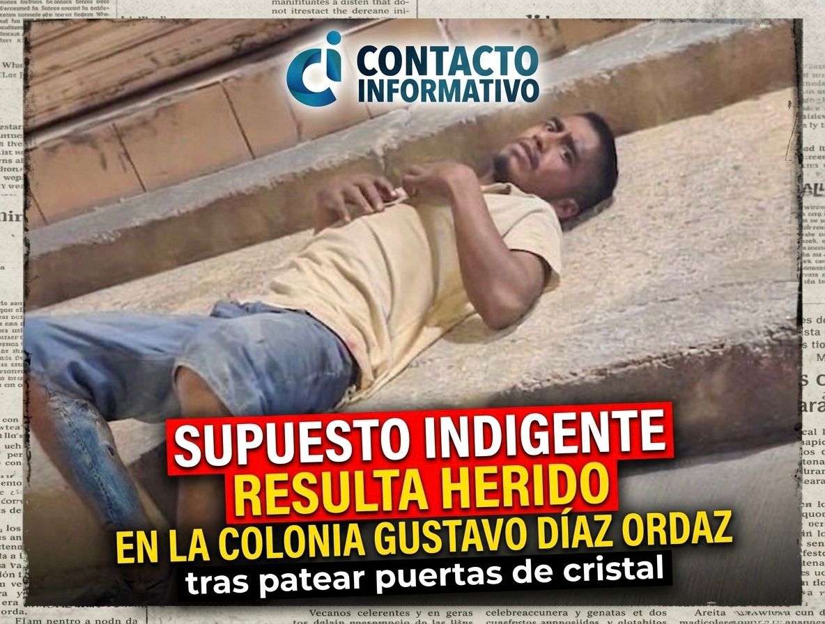 vaskezomar302's tweet image. #Cosoleacaque 
Supuesto indigente resulta herido tras patear puertas de cristal en la Díaz Ordaz

𝗠𝗔́𝗦 𝗜𝗡𝗙𝗢𝗥𝗠𝗔𝗖𝗜𝗢́𝗡 𝗘𝗡 𝗘𝗟 𝗣𝗥𝗜𝗠𝗘𝗥 𝗖𝗢𝗠𝗘𝗡𝗧𝗔𝗥𝗜𝗢 ✍️👇🏻
contactoinformativo.com/supuesto-indig…