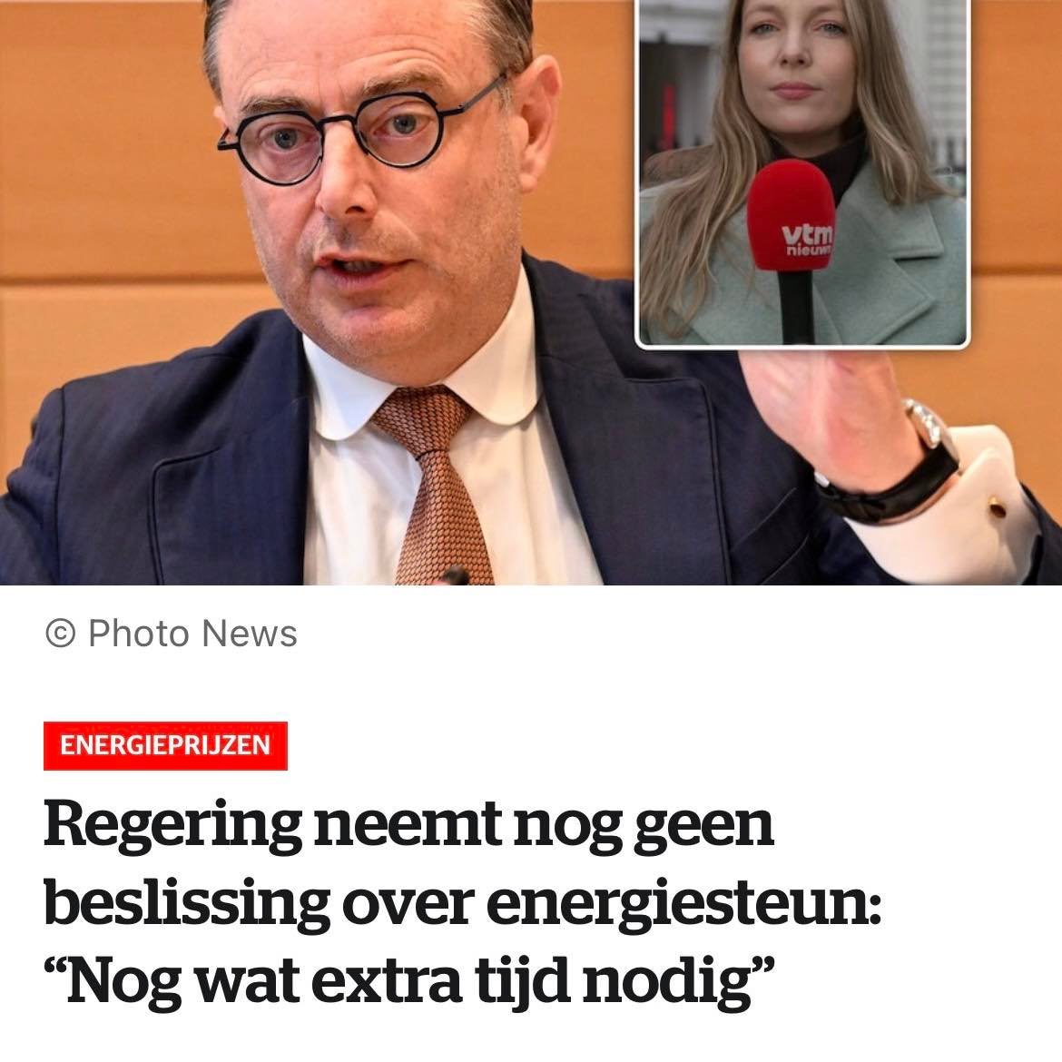 Premjee Bart heeft nog wat tijd nodig.
Premjee Alexander moest niet lang nadenken voor meer dan € 900 miljoen voor Zelensky.

Iets met prioriteiten.
Enkel Belgische premjees snappen zoiets, een simpele belastingbetaler snapt zoiets niet.