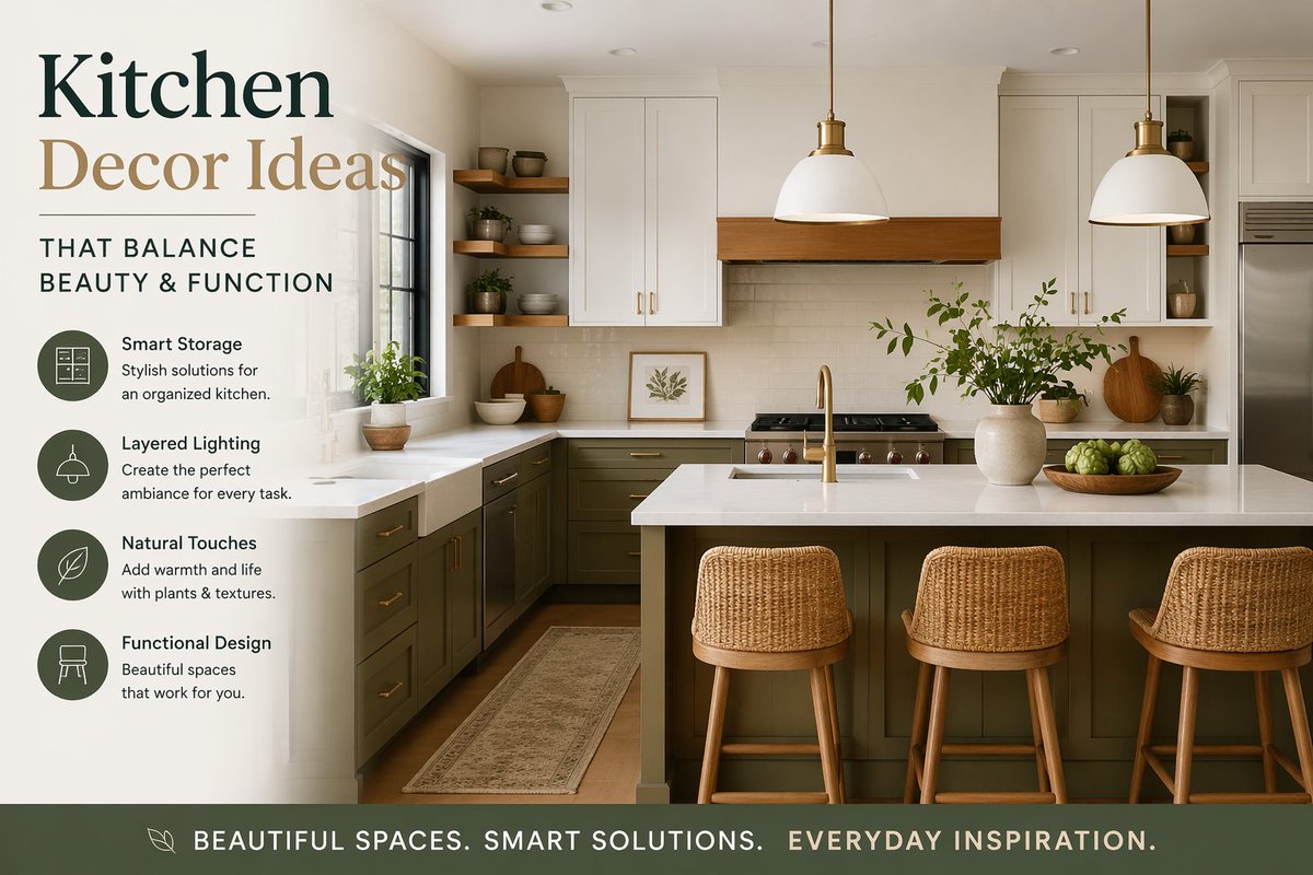 seem57149's tweet image. Kitchen Decor Ideas That Balance Beauty &amp;amp; Function | Modern Tips 2026

It’s time to upgrade your space with smart, modern kitchen decor ideas that perfectly balance style and functionality in 2026!

decoravibehub.blogspot.com/2026/04/kitche…

#kitchendecor #KitchenInspiration #HomeDecor