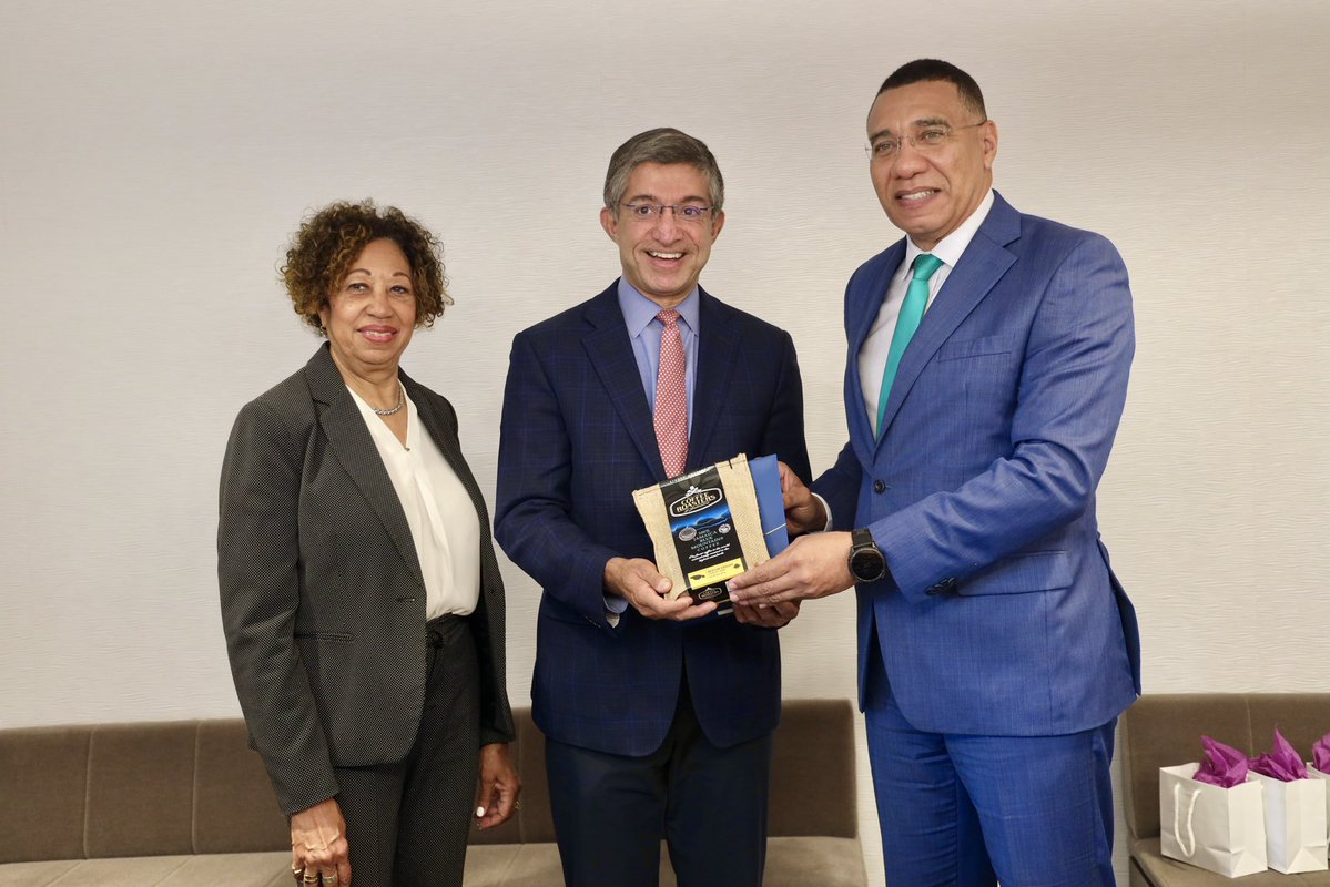 Andrew Holness tweet media