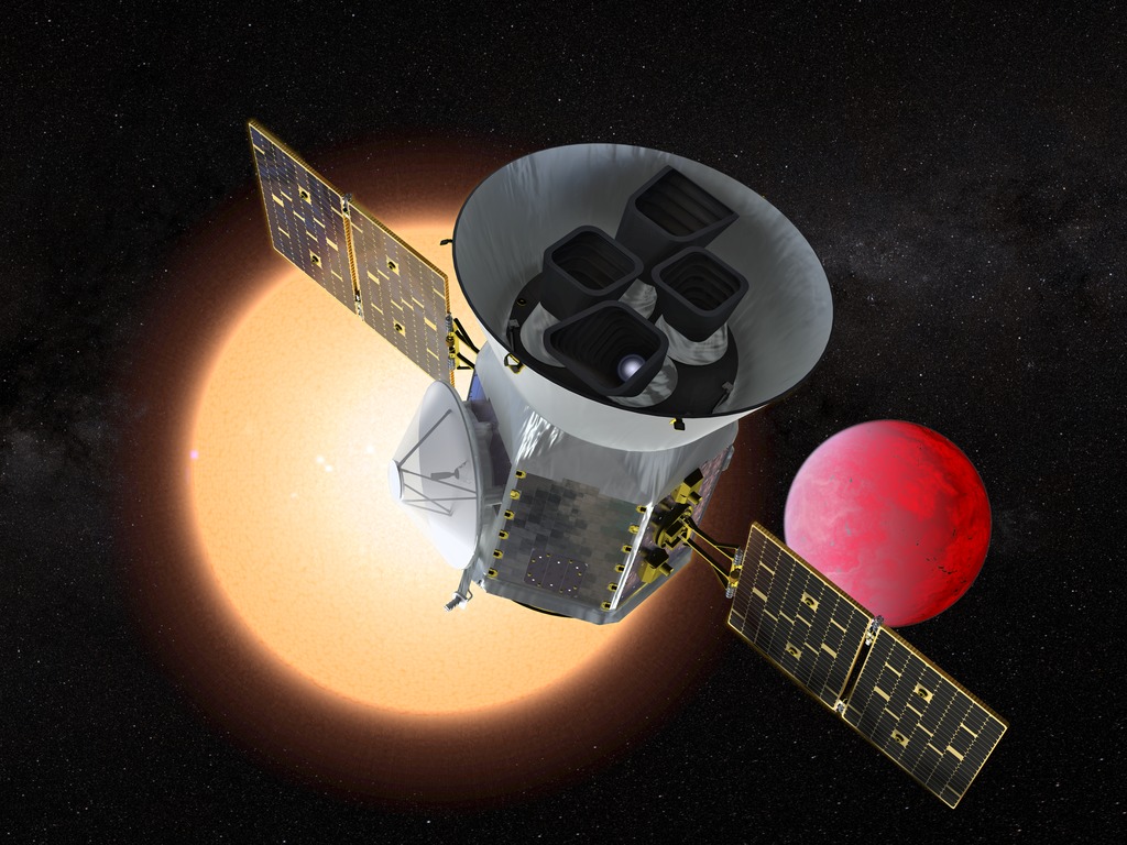 TechHistories's tweet photo. #TechOnThisDay Tepat pada 18 April 2018, NASA meluncurkan Transiting Exoplanet Survey Satellite (TESS). Misi ambisius ini diluncurkan menggunakan roket SpaceX Falcon 9 dari Cape Canaveral.

TESS akan menjadi all-sky surveyor berbasis ruang angkasa pertama yang mencari eksoplanet yaitu planet-planet di luar tata surya kita.

Namun, wahana antariksa ini tidak sekedar mencari sembarang planet. TESS secara khusus mencari planet-planet yang mirip Bumi.

#TechHistory #NASA #SpaceX