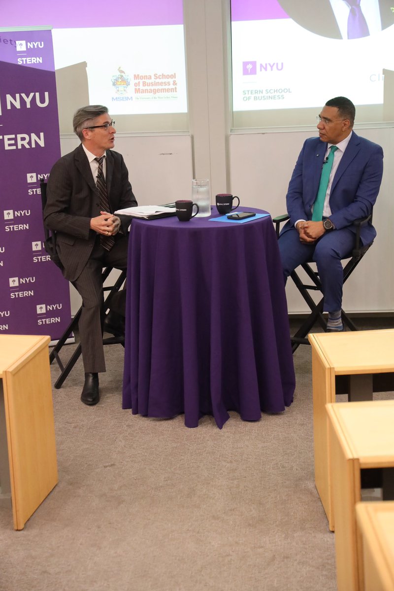 Andrew Holness tweet media