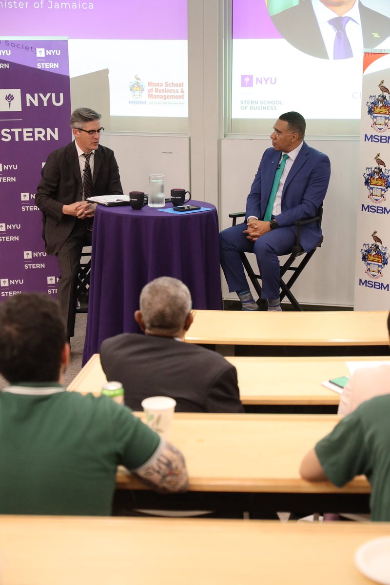 Andrew Holness tweet media