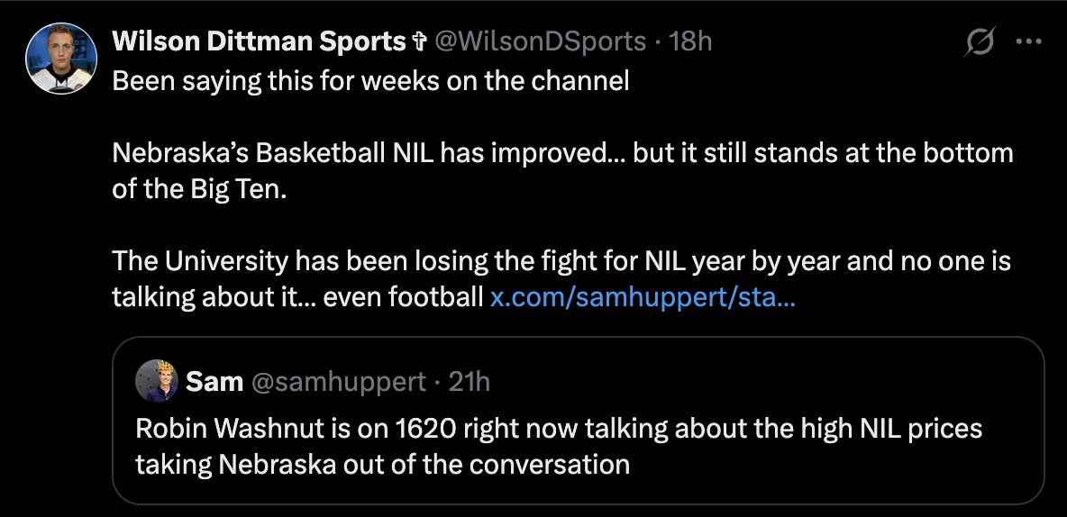 As if <a href="/WilsonDSports/">Wilson Dittman Sports ✞</a> wasn't just hilariously wrong about everything, he retweeted a Creighton troll in order to make his poorly thought out point. 

Good god