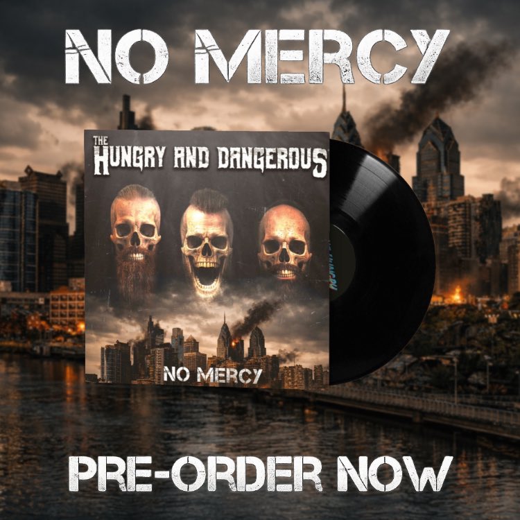 DangerousHungry's tweet photo. Music sounds best when it’s on Vinyl &amp; CD. Pre-order our new album No Mercy on Vinyl &amp; CD today at the link below! Shoutout to @elasticStage for making this possible! 

Pre-Order: https://t.co/zw4x79Jk5N

#NoMercy
#Vinyl https://t.co/ikF0aTeq78