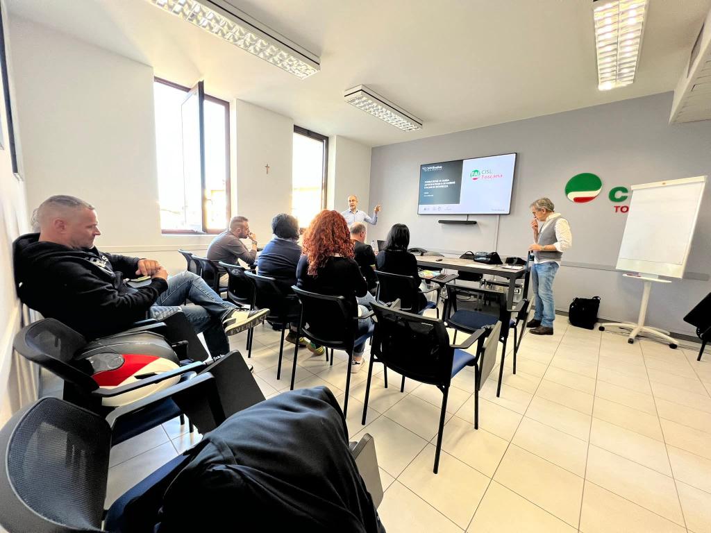 ci_gori's tweet photo. Firenze 17 aprile 2026. 2° modulo corso di formazione alla guida sicura ed ecologica. 
#FaiCisl #faicisltoscana 
@ci_gori  #FaiCislnazionale  #CislToscana https://t.co/wQu1z80kpc