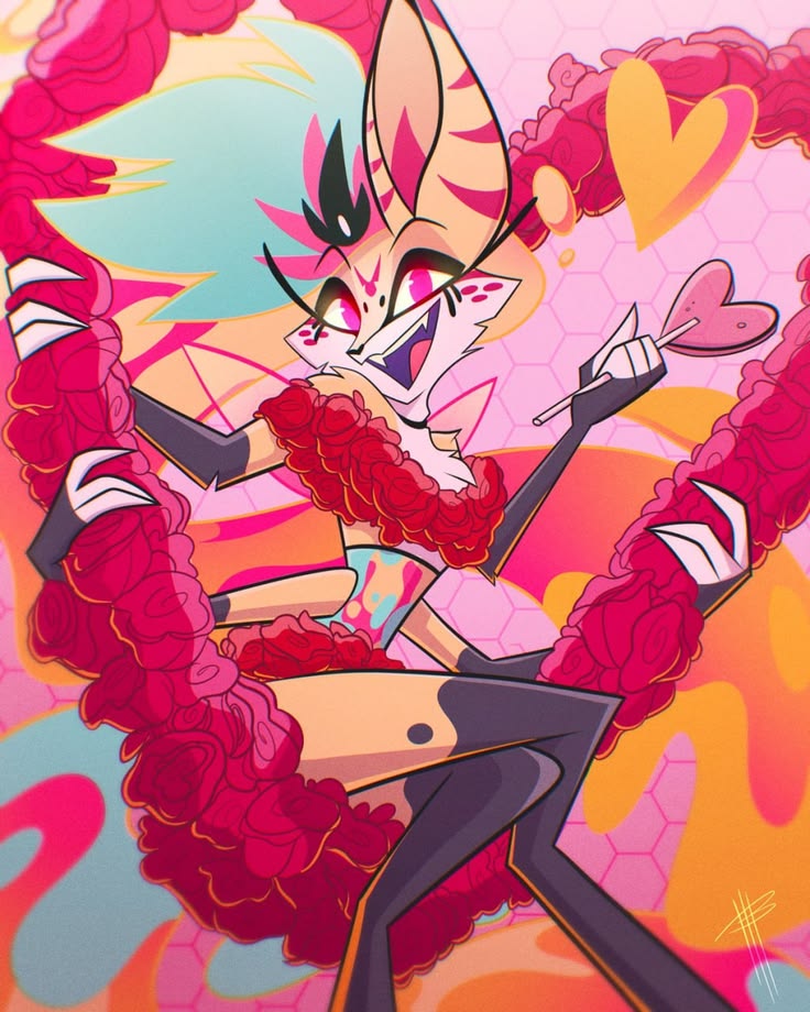 _quinofhearts_'s tweet image. Sweet as honey, but watch out for the sting. 🍭✨ Just living my best life in full bloom!#Beelzebub #HelluvaBoss #queenbeeweek