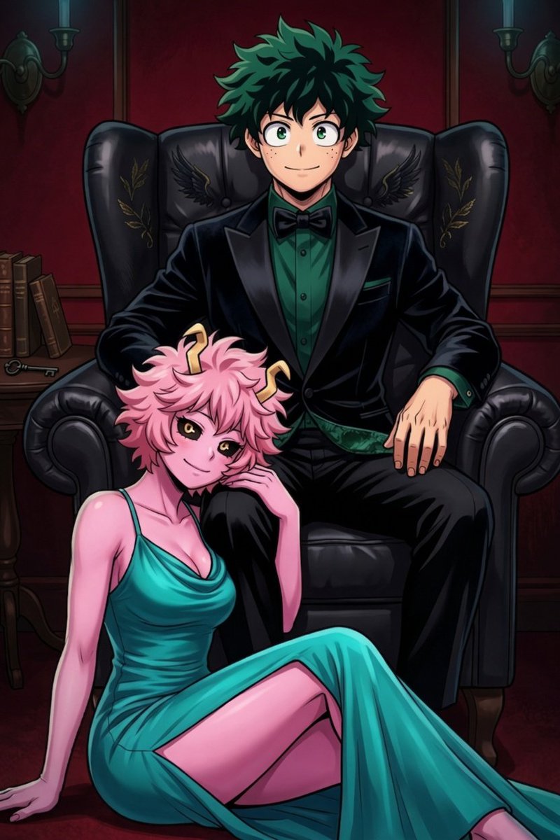 Kalx_lio's tweet image. #Izuku #IzukuMidoriya #BNHA #Mina #MinaAshido #IzukuxMina