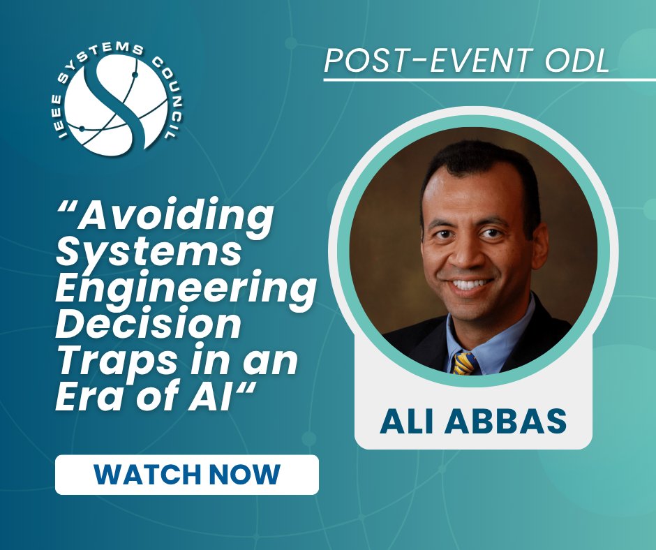 IEEE Systems Council tweet media