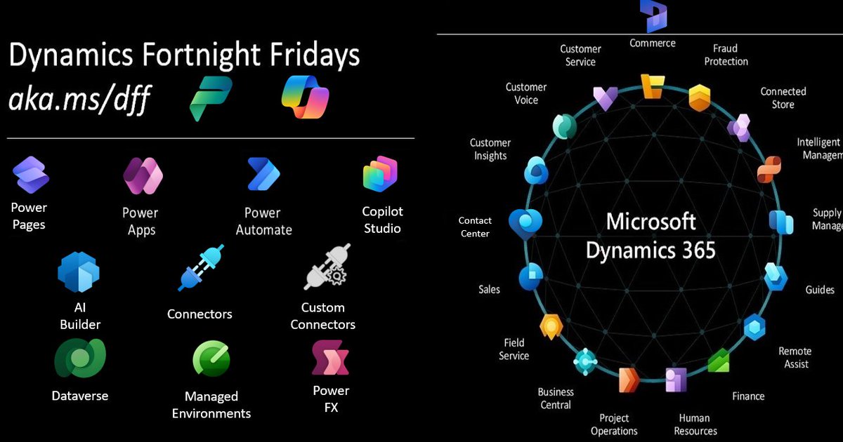 snearbar's tweet photo. The April 17 Episode of #DynamicsFortnightFridays is now live!  Check out all the #MSDyn365 and #PowerPlatform news over the past 2 weeks from Bart and Lauren.  Recording and #ShowNotes are available at https://t.co/80iI8Ec2a7 https://t.co/t5ogncQX54
