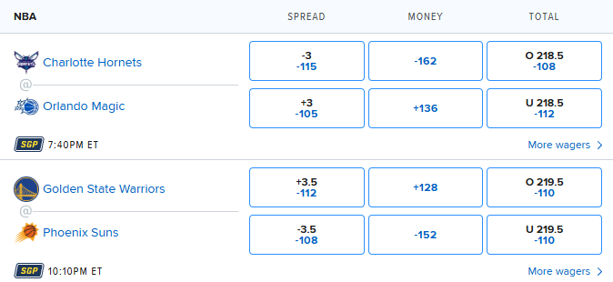 cblezbets's tweet photo. 🚨 The Algorithm detected an edge in both NBA Play-In games tonight 

Like for 1 play ❤️
RT for both plays 🔁
Comment "PRINT" for weekend pass 🖨️ https://t.co/w1tpWsZSg2