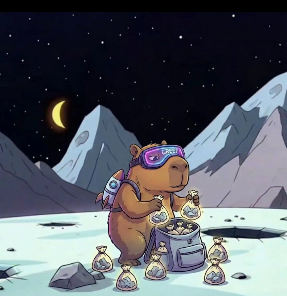 TurboCapybara_'s tweet photo. 🐹🌕 Turbo Capybara $TCAP
Stacking moon bags &amp; ready for liftoff 🚀
Grab yours before we zoom past the moon 🌕
👇 BUY HERE: 9tZRWq3WZDggznNLYVX9ZdMAXSP8kBmGbJXXSUd6pump
#TCAP #TurboCapybara #ToTheMoon https://t.co/oRgaDUnHzN