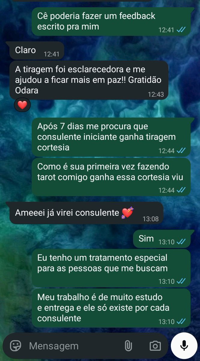 tarologoodara's tweet image. Feedback do tarot um dos atendimentos de hoje

Mesa aberta vem você também 
wa.me/message/FMFZ7U…

#tarot #atendimento #feedback