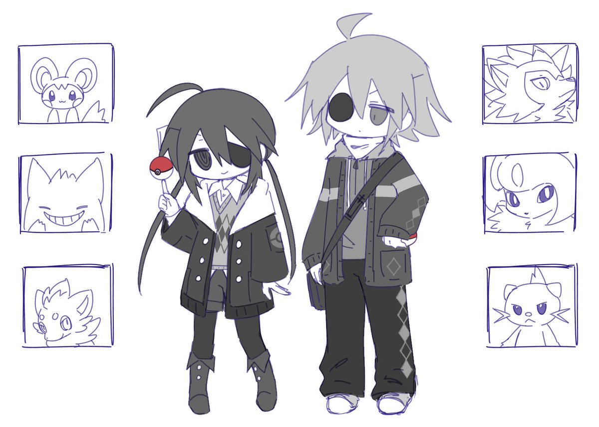 白色黑貓 tweet media