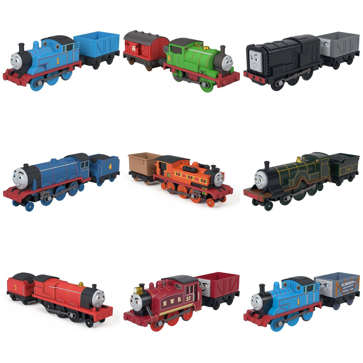 Thomas and Friends Easy Connect is a forthcoming toy range manufactured by Mattel and is a replacement of the Motorized toy range for 2026. Engines will now be powered by one AAA battery instead of two AAA batteries.