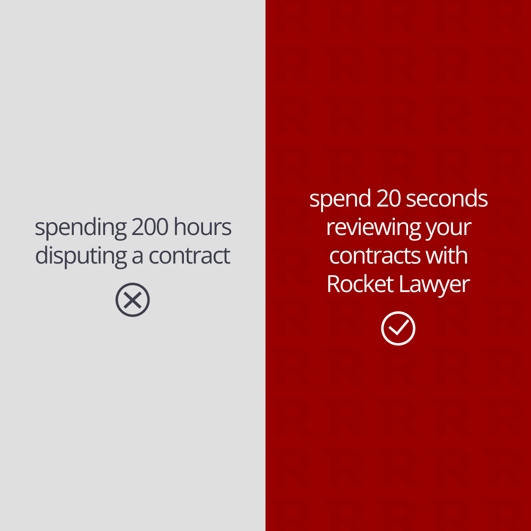 RocketLawyer's tweet image. Most contract problems are preventable. 

Upload your contract to Rocket Copilot and have it reviewed for red flags, explained in plain English, no legal jargon.

Start your free trial and try it now 🚀

#RocketLawyer #LegalHelp #LegalInformation #SmallBusinessOwner #Contracts