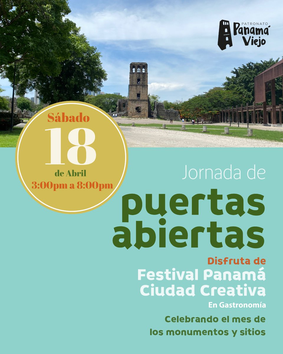 Sitio Arqueológico Panamá Viejo tweet media