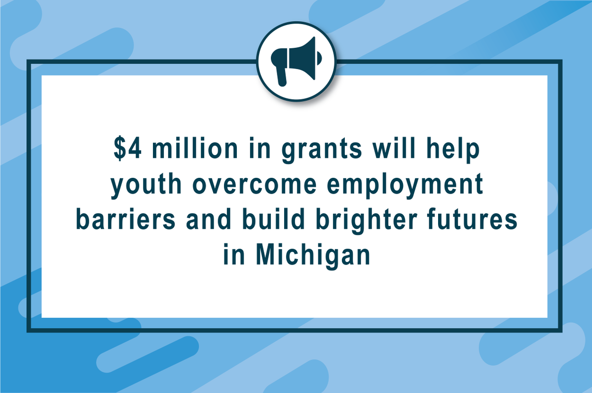 MichiganTalent's tweet image. Today we announced the recipients of $3M in #YoungProfessionals &amp;amp; $1M in #YoungProfessionalsPlus grants to provide youth &amp;amp; young adults a meaningful intro to the world of work, including career exploration, jobs skills &amp;amp; earned income.

📰 Read more at ow.ly/2BUK50YLjBF.