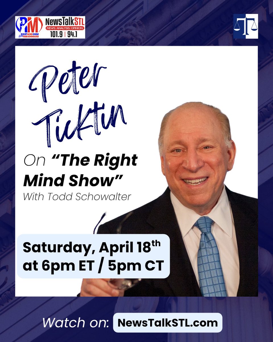 Peter Ticktin tweet media