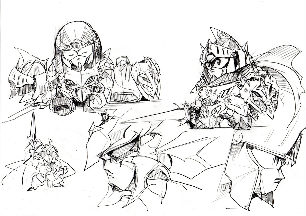 だれもいない…好き勝手に騎士ガンダムを描くなら今のうち… 