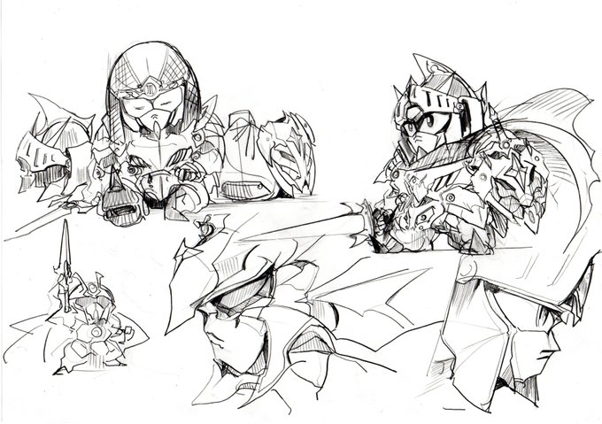 だれもいない…好き勝手に騎士ガンダムを描くなら今のうち… 