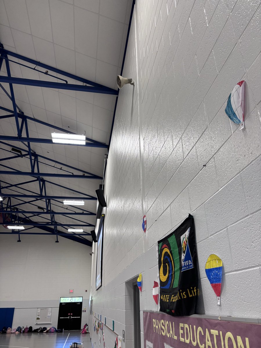 NBE_PE's tweet image. A salute to an old friend 🫡! We are grateful for a newly updated sound system in the gym… but we will never forget the good moments with the stereo system and aux cord! 😁 #hse @NBEbulldogs #physed #music