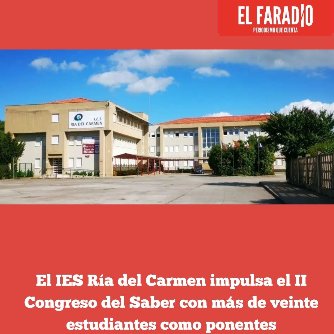 elfaradio's tweet image. El centro educativo de Muriedas celebrará los días 22, 23 y 24 de abril la segunda edición del Congreso del Saber, una iniciativa que convertirá el instituto en un espacio de aprendizaje compartido
elfaradio.com/2026/04/16/el-…
#Educación #Iniciativa