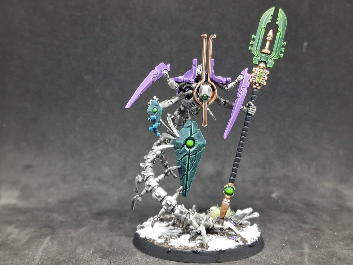 KnoxsWorkshop's tweet photo. Got my Necron collection back to being 100% painted!

Lots of Canoptek goodness

#GamesWorkshop #warhammercommunity #Warhammer40k #necrons #paintingwarhammer https://t.co/0qagNgyjsZ