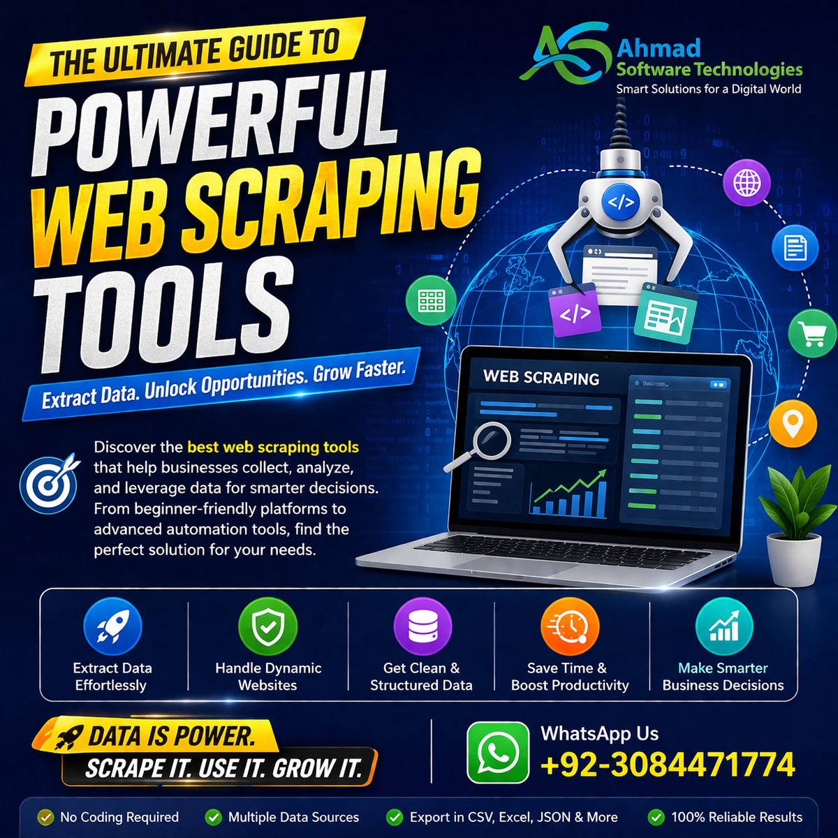HarryMa55014659's tweet image. 🔥 The Ultimate Guide to Powerful Web Scraping Tools

This guide explores the best web scraping tools that help businesses collect, analyze, and leverage data for smarter decisions. 

Full Information Here: 
linkgeanie.com/news/what-are-…

#WebScraping #LeadGeneration #BigData #crude