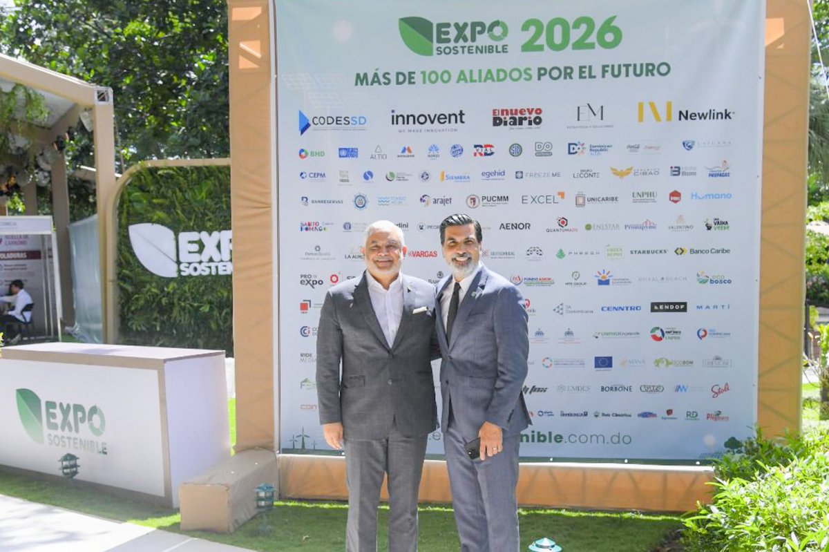 juanjrojasrd's tweet photo. La Expo Sostenible, ha dejado un balance positivo en la promoción de prácticas responsables con el medio ambiente y el desarrollo sostenible.

Desde nuestro rol, seguimos respaldando espacios como este, que fomentan el construir un futuro más equilibrado.

#SePuedeConfiar https://t.co/UPmupugajW