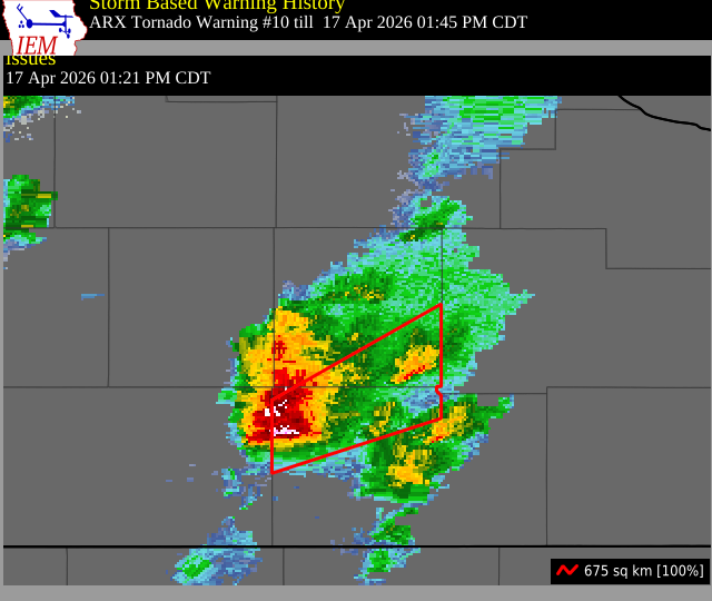 WxMinnesota's tweet photo. Tornado Warning, including Austin.

At 121 PM CDT, a severe thunderstorm capable of producing a Tornado and quarter size hail was located near Brownsdale, or near Austin, moving northeast at 45 mph.

#MNwx #IAwx https://t.co/BC9S6yj2Bb