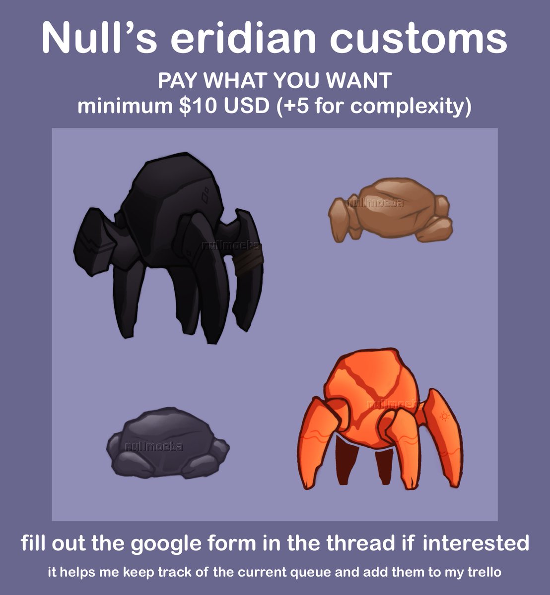 go my silly little rocks... check the 🧵 for the form!!