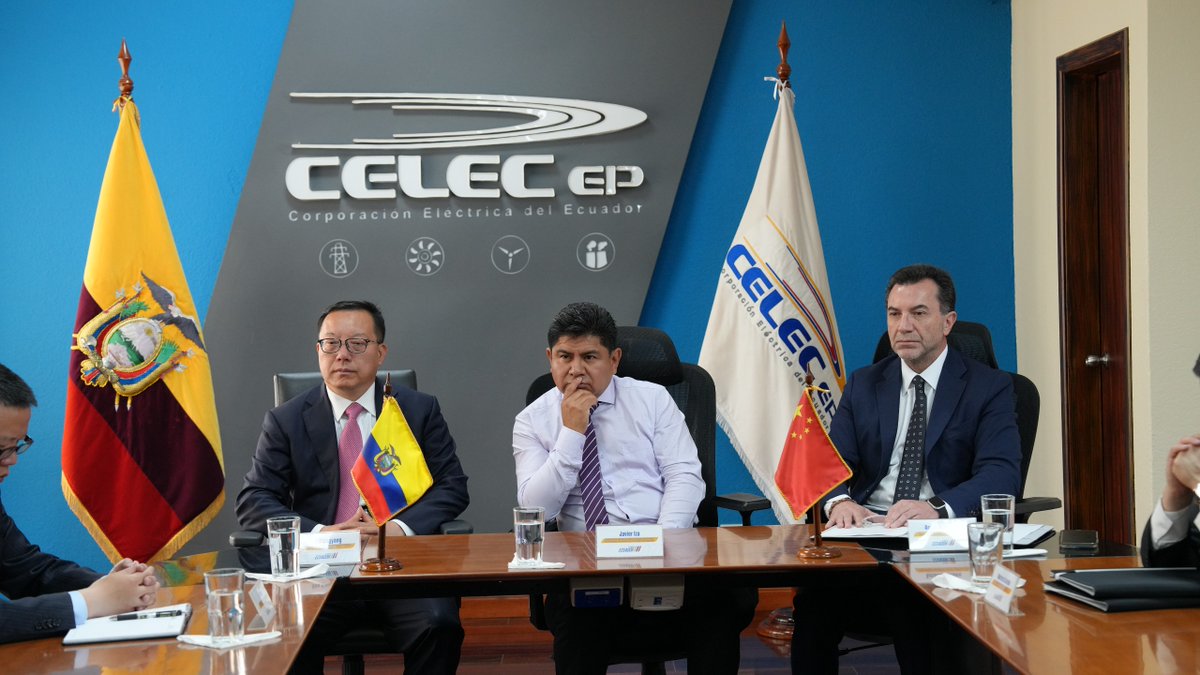 Corporación Eléctrica del Ecuador tweet media