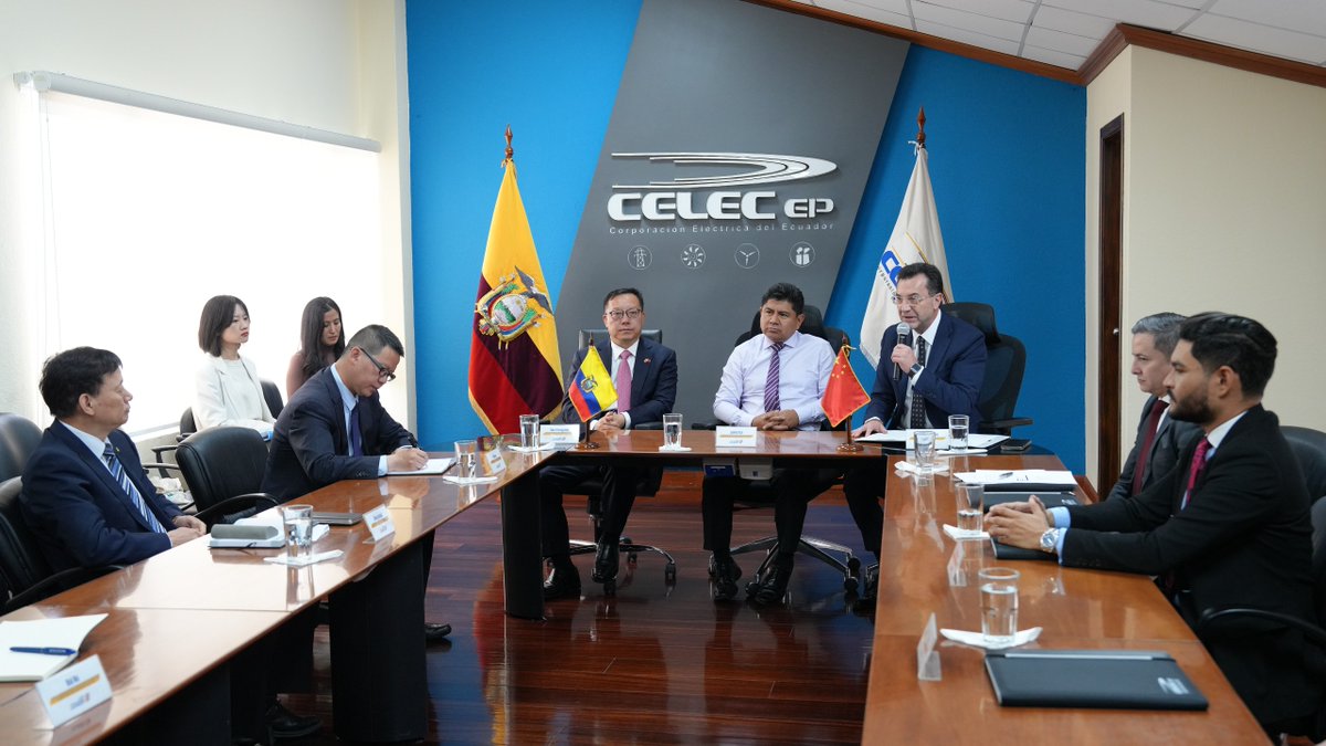 Corporación Eléctrica del Ecuador tweet media