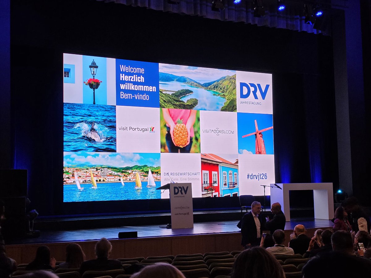 SoerenMuench's tweet photo. Impressionen vom 1. Tag der Jahrestagung des DRV in Ponta Delgada. Das Wetter hat toll mitgespielt und die Destination hat sich sehr gut vorgestellt. 
#DRVJT26 https://t.co/aTPCkYhJko