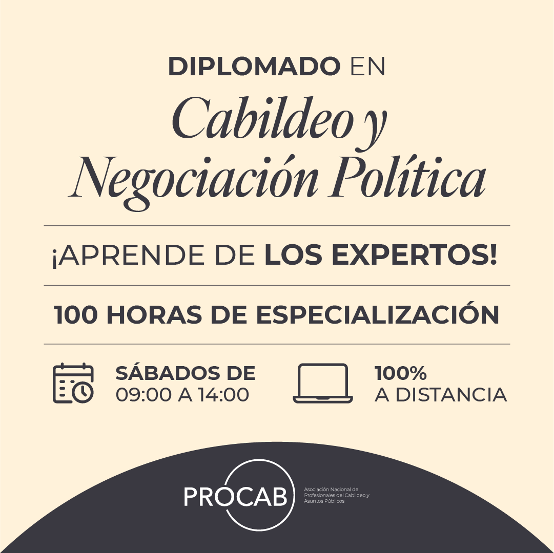 ProcabMexico's tweet photo. En PROCAB profesionalizamos el cabildeo.✅ Junto a @IBERO_mx , diseñamos un programa de 100 horas con visión ética y transparente.

💻Sesiones 100% a distancia con los mejores del sector.

#ÉticaPolítica #Negociación https://t.co/j9mVb3JJHI