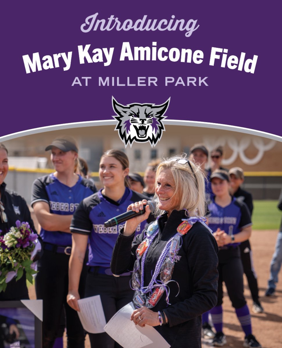 Weber State Softball tweet media