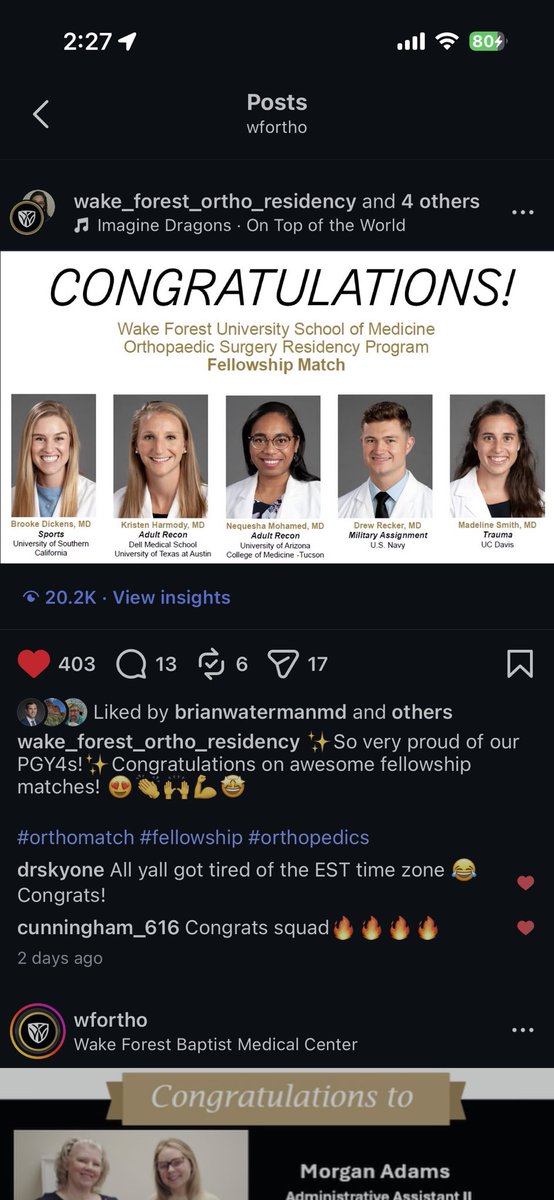 WakeForestOrtho tweet media