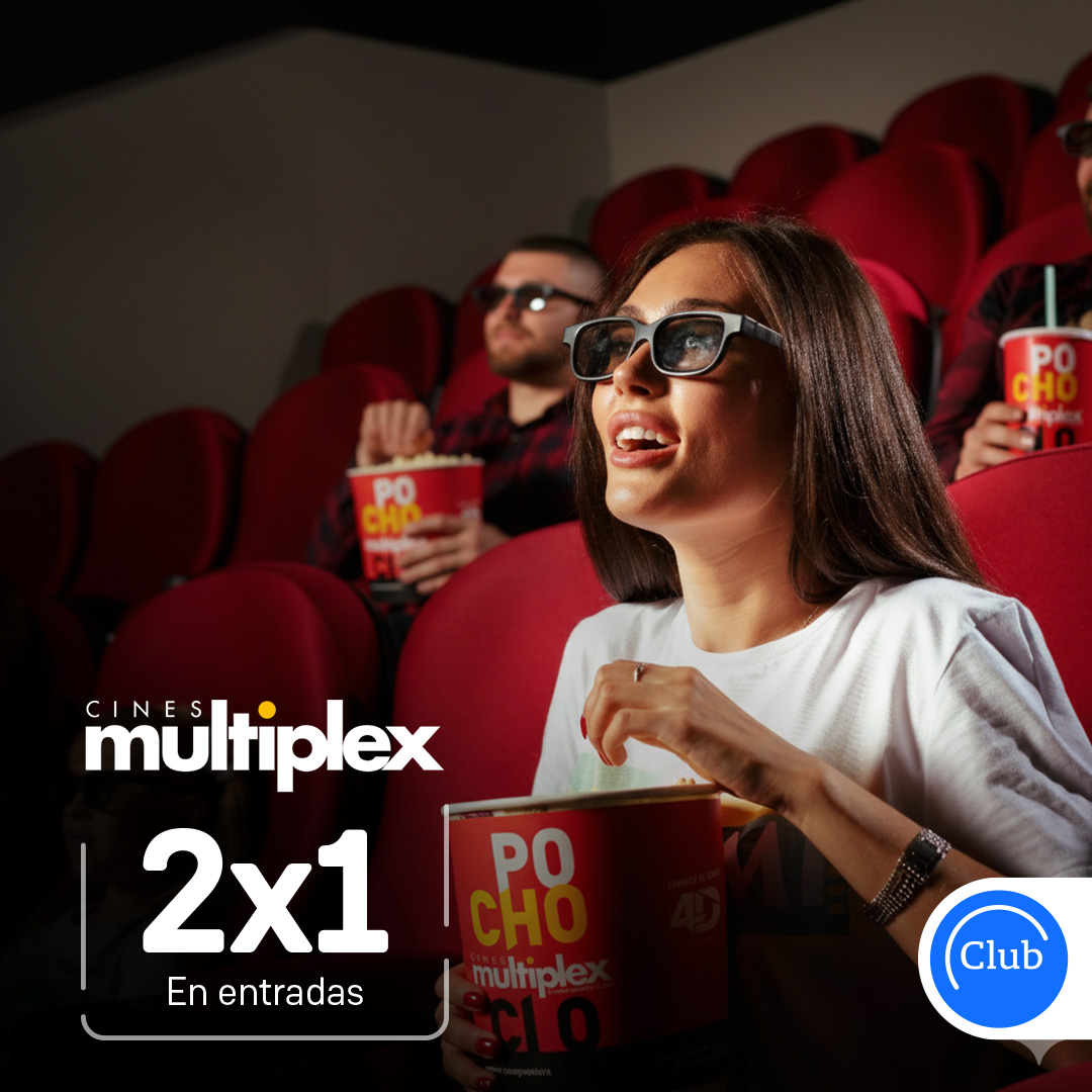 clubln's tweet photo. La peli se disfruta más con Club. 🎥✨ Tenés 2x1 en entradas en #CinesMultiplex, todos los días. 🍿 ¡Elegí tu próxima función!

👉 https://t.co/h1cdS4jK2r

#beneficiosclubln #clubln #clublanacion #lanacion https://t.co/P0zVv4wgcK
