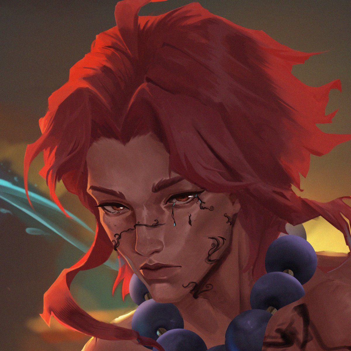 senfliesss's tweet photo. I think i've never spent too much time for my buddy Hiro, he was just a character I've created a while ago, gave it a name and that was it. But i wanted him to be something more, so i gave him a backstory, a will to follow, his buddies that always try to heal his curse. #art #oc https://t.co/cUrYHAjgda