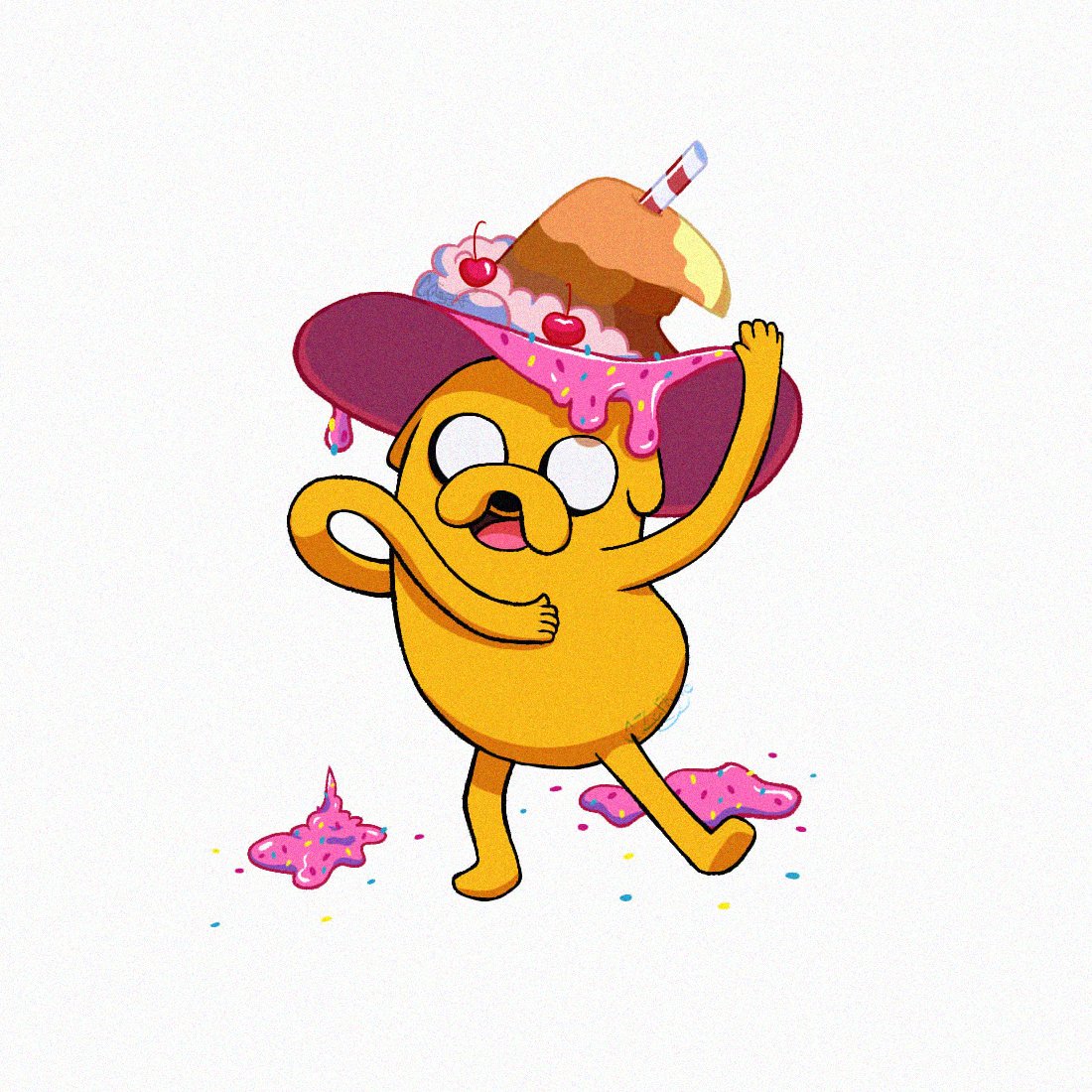 Cold21438895's tweet image. Jake 💛
¡Su nombre es Jake el perro y su segundo nombre es fiesta! 🌭
Espero pasen un feliz fin de semana.  Hoy les comparto este pequeño FanArt sencillo que hice para distraerme.
#AdventureTime #DigitalIllustration #ArtTok #Drawing #Cartoon