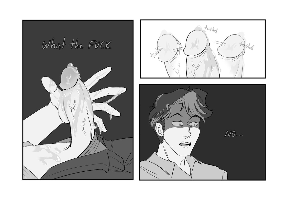 kueengie's tweet photo. I really wanted to do this scene too, Vincent finally letting go was so hot!! 🥵 
Please read Static if u havent! https://t.co/K40JZvBhhP

#hazbinhotel #radiostatic #murdermedia #voxal #static #staticradio https://t.co/UMFO8SDxhC