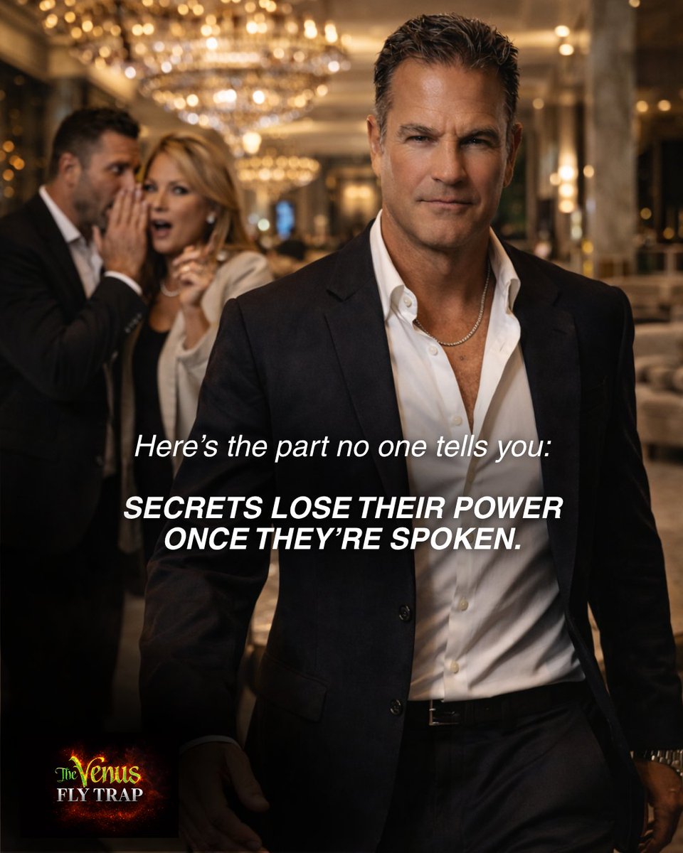Stephen_Edwardz's tweet image. With confession comes freedom. ⚡

Secrets feel powerful—until they’re spoken.

Then they lose their grip.

👉 Be honest—would you keep it or confess it?
Read more: vft23.com

#TheVenusFlyTrap #Secrets #PsychologicalThriller #DarkRomance