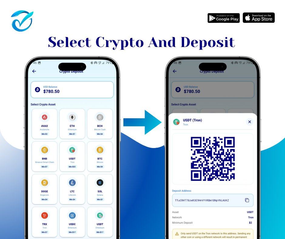 Zipbank__'s tweet image. Deposit crypto and receive instant settlement in USD or Naira directly into your Zip Bank account — lightning fast and at the best market rates. Update or download the Zip Bank app now on the Play Store and App Store. #zipbank #bankingwithoutboundaries #newfeature